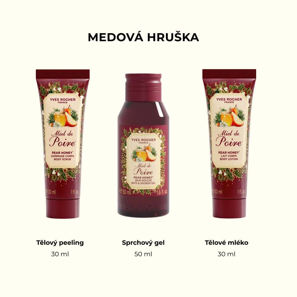 Dárková sada 3 Medová hruška