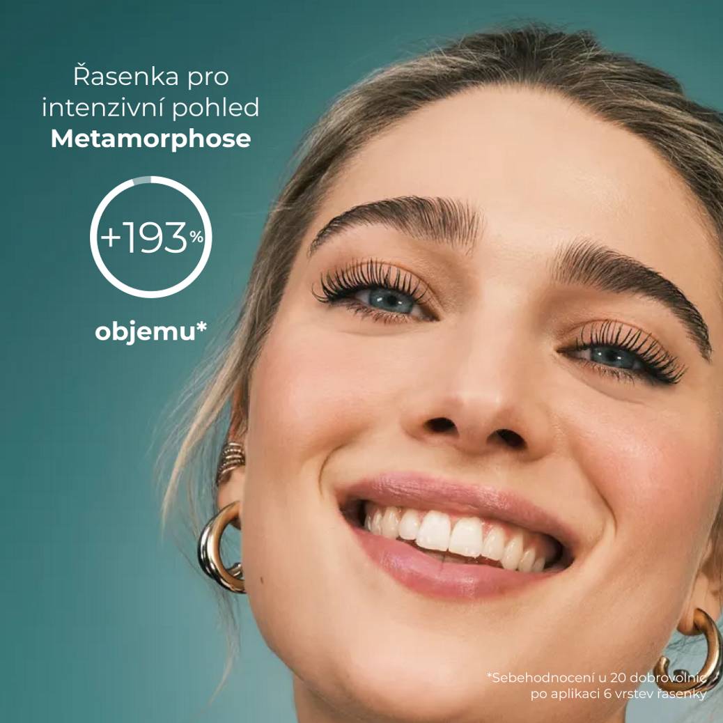 Řasenka pro intenzivní pohled Metamorphose