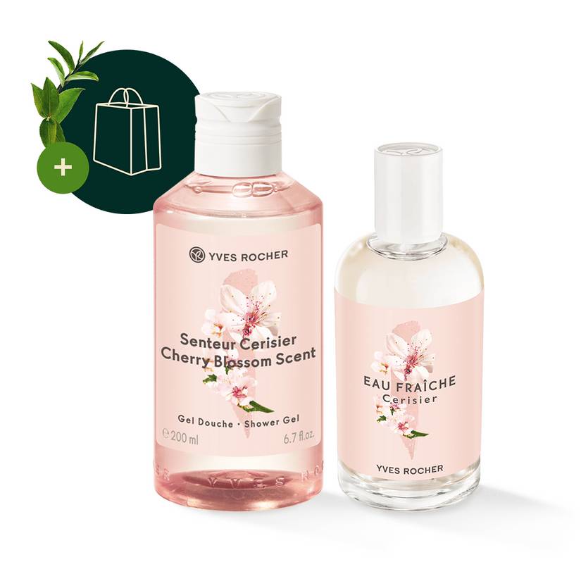 Sada Eau de Toilette a sprchový gel Třešeň