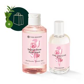 Sada Eau de Toilette a sprchový gel Růže