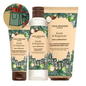 Dárková vánoční sada Karité & bergamot