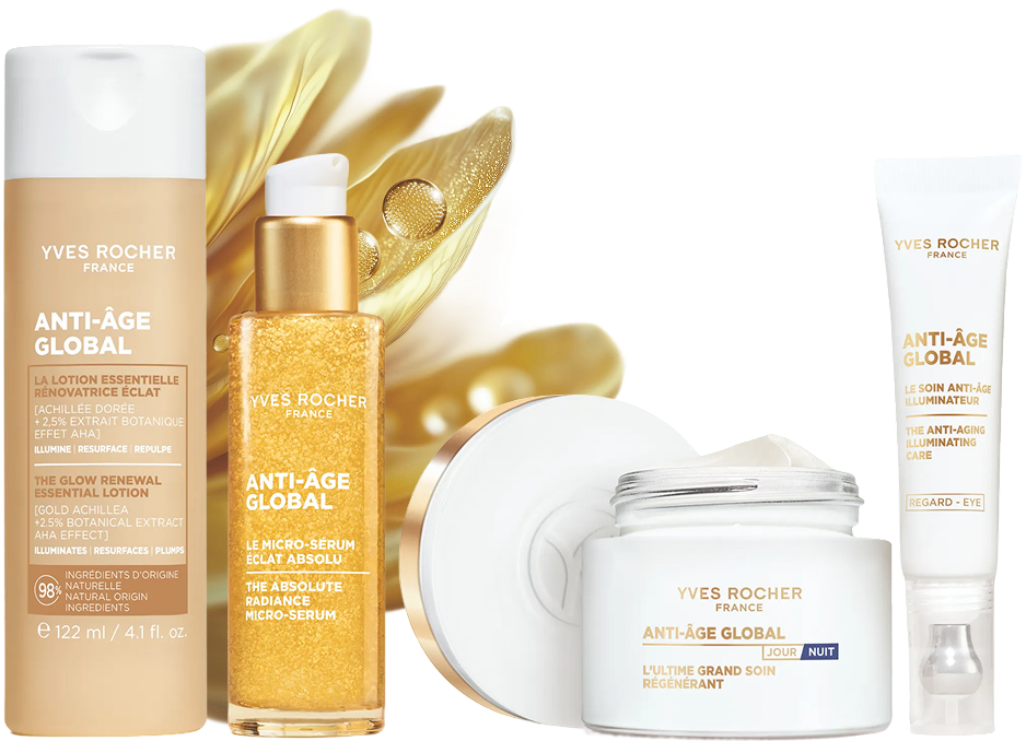 Produits gamme Anti-âge global
